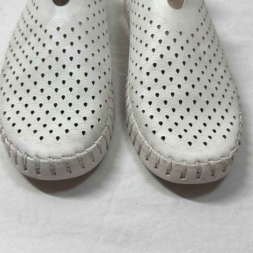 Ilse Jacobsen Tulip 139 Perforated Microfiber Slip Ons, EU 41 - Picture 3 of 8